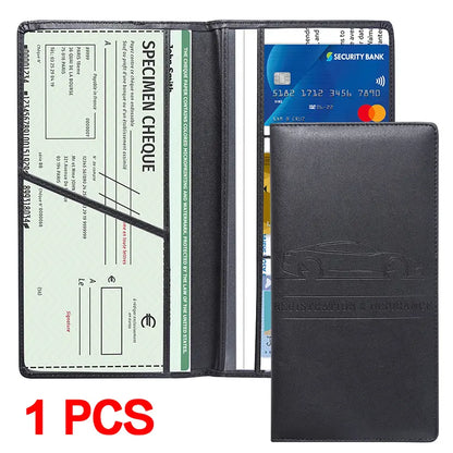 Car Document Organizer - Magnetic Closure For Fast, Organized Access