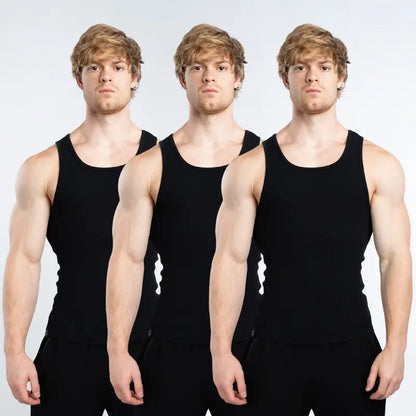 Men’s Fitted Tank Top - 350 GSM Fabric For A Stronger, Sculpted Fit