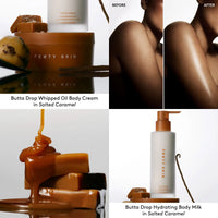 Body Milk + Body Cream in Salted Caramel