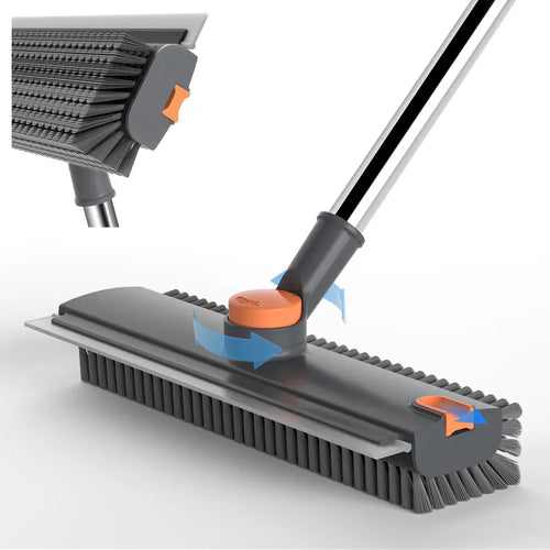 3-In-1 Rotating Floor Scrubber – Brush, Scrub & Squeegee For Effortless Cleaning