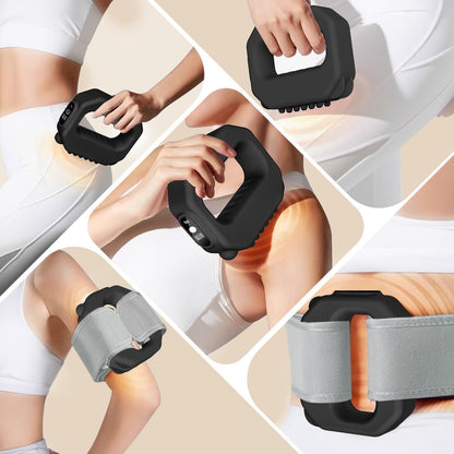 Fascia Ring Massager - Hands-Free Vibration For Waist & Back Relaxation