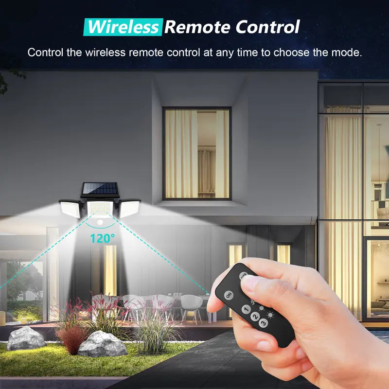 Ultra Bright 2500LM Solar Motion Sensor Security Lights