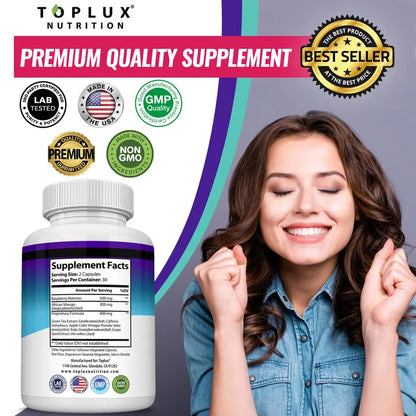 🎁 BUY 1 GET 1 FREE - Natural 1200mg Ultra Ketosis Formula for Clean Energy & Fat Metabolism