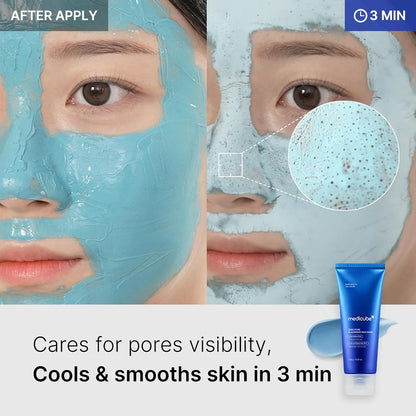 3-Minute Blackhead Mud Mask-Deep Pore Cleansing For Smoother-Looking Skin