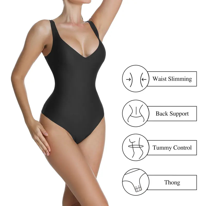 Sculpting Thong Bodysuit - Seamless Compression For Smoother Curves