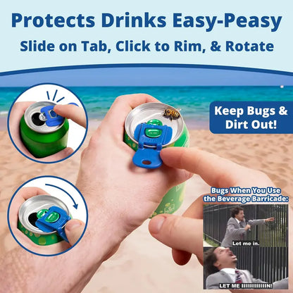 Beverage Barricade Can Protector & Easy Can Opener