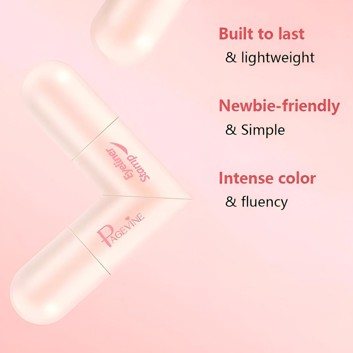 Wing Stamp Eyeliner - Dual-Head Design For Perfect Cat Eyes In Seconds