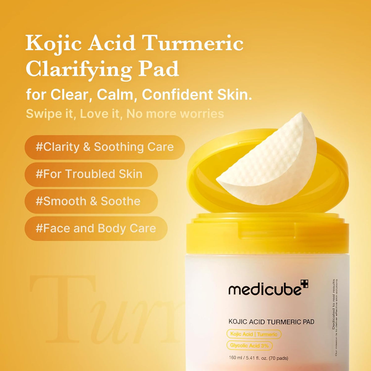 Toner Pads - 3-in-1 Targeted Skincare Formula For Clear Pores & Glass Glow Skin