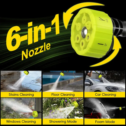Cordless Pressure Washer - 1000 PSI Portable Power For Effortless Cleaning