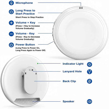 AI Wearable Translator - Real-Time 165-Language Translation For Easy Conversations Anywhere