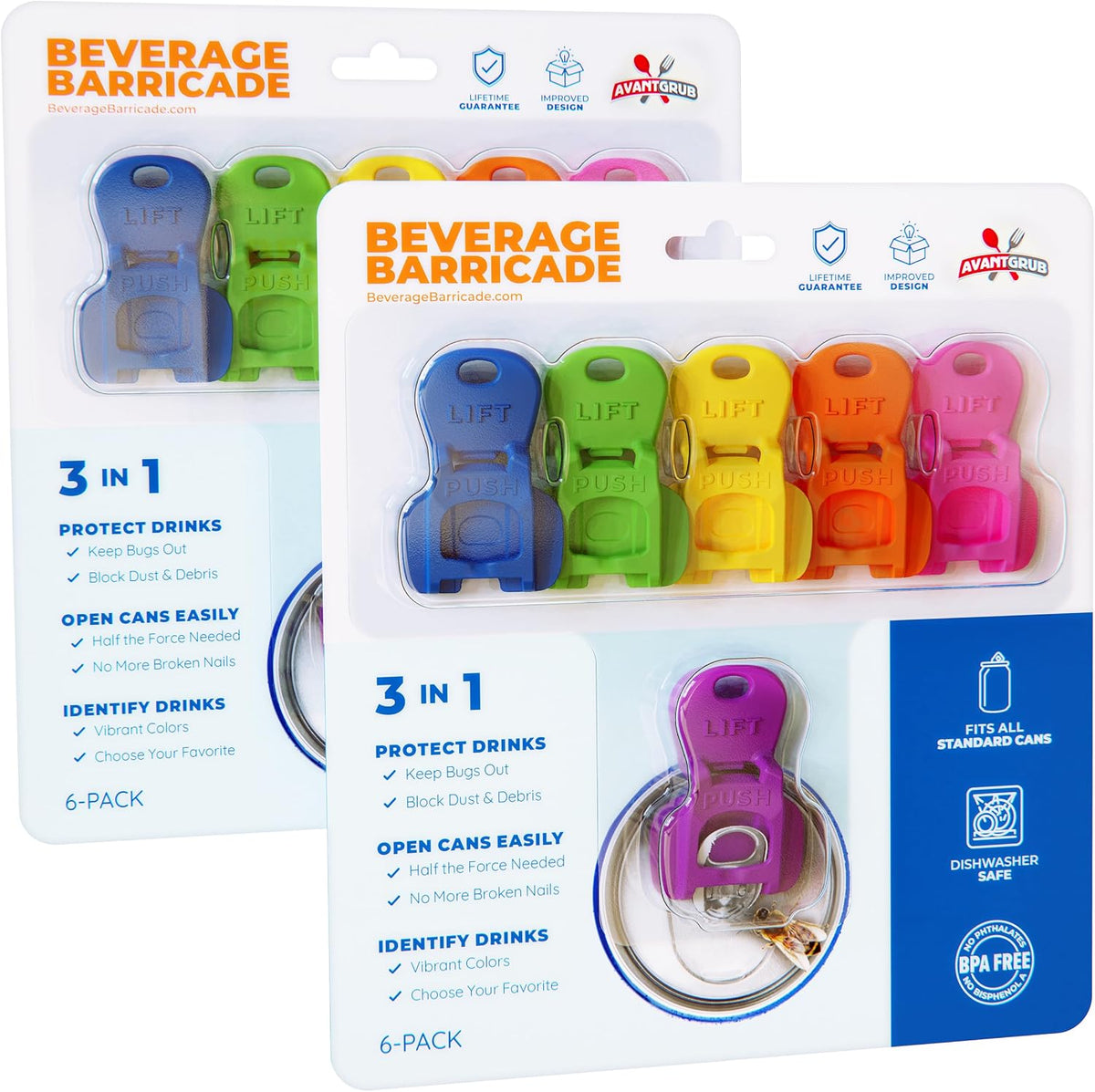 Beverage Barricade Can Protector & Easy Can Opener