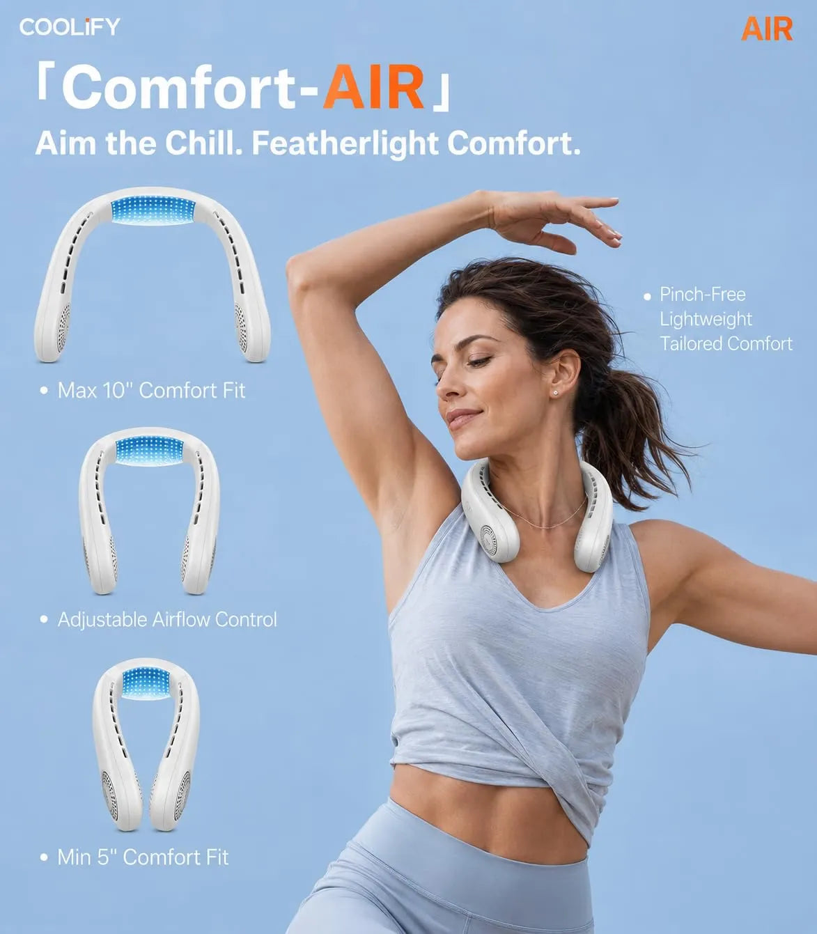 Instant Personal Cooling, Hands-Free Freedom Everywhere | Buy 1 Get 1 Free