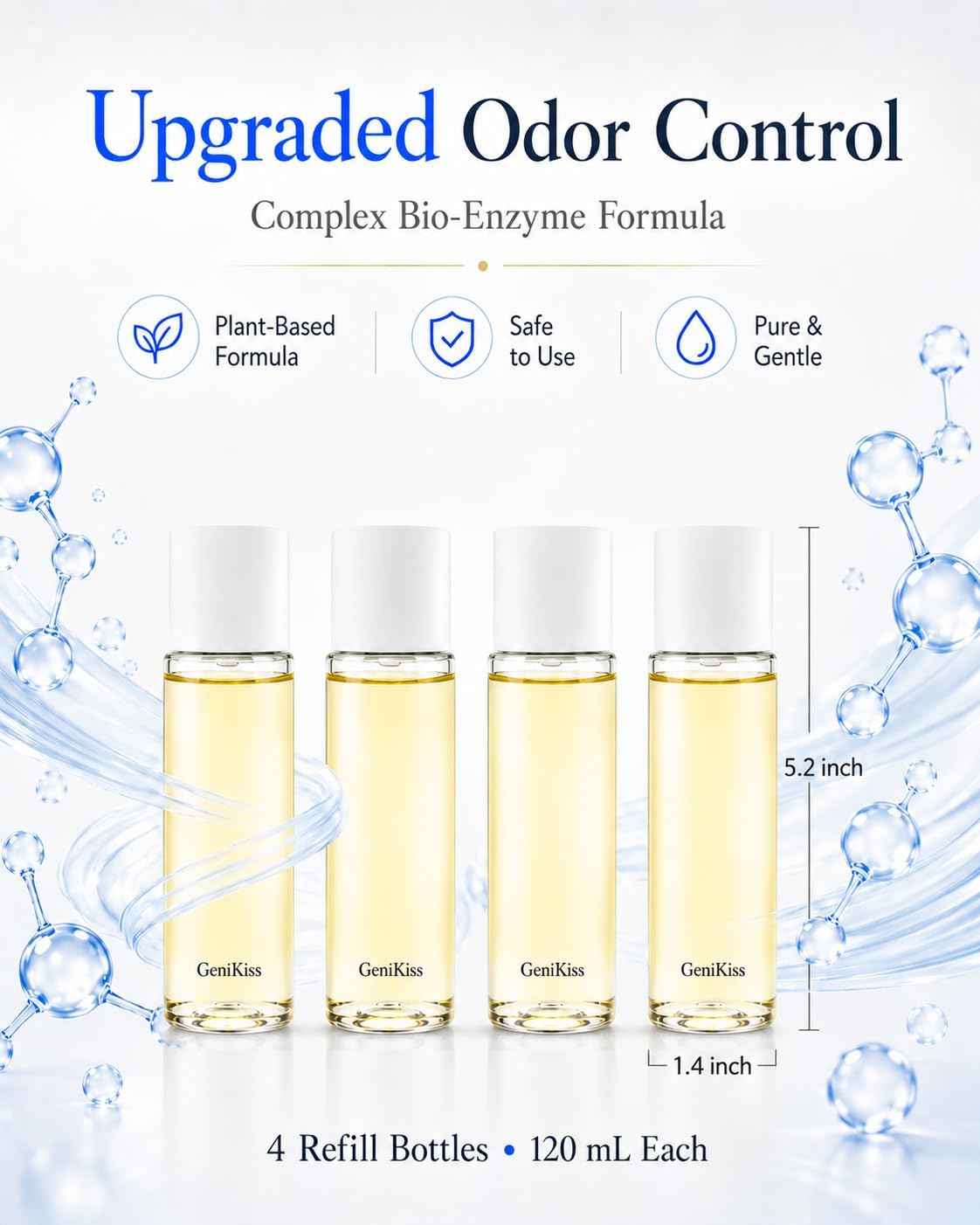 Ultra Nano Blue Light Bio-Enzyme Deodorizer Spray Machine